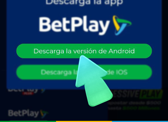 Aplicación móvil de Betplay - Paso 3 para Android