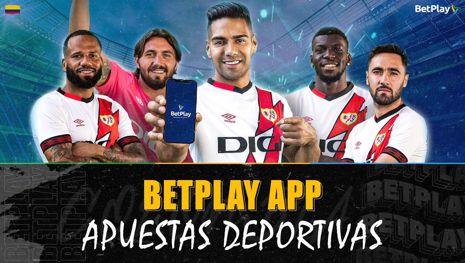 Detalles de las apuestas deportivas en la app móvil de Betplay Colombia