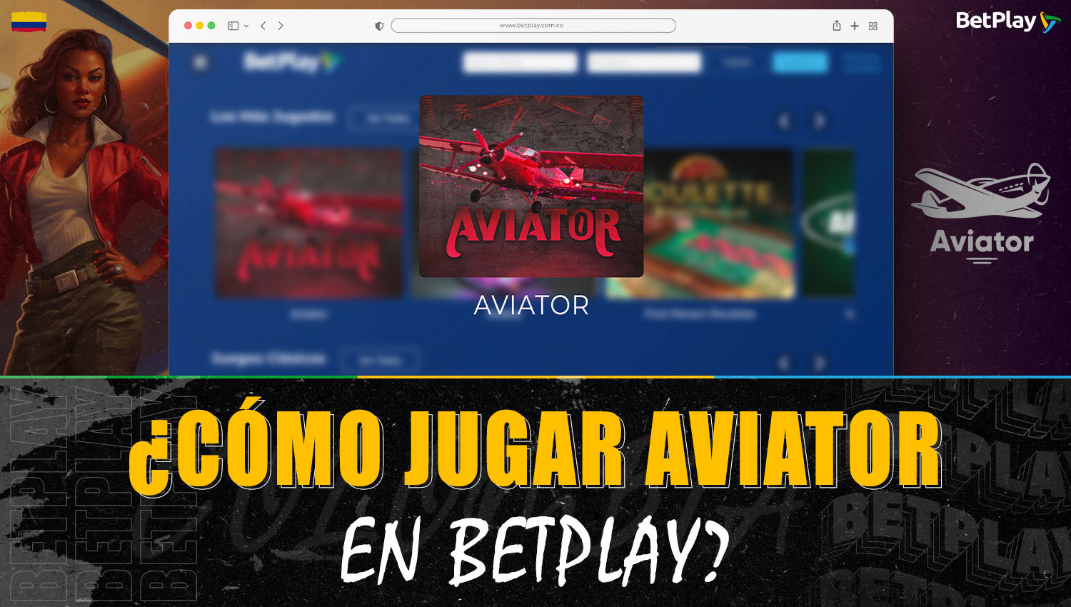 Descripción detallada de cómo jugar a Aviator en la plataforma Betplay
