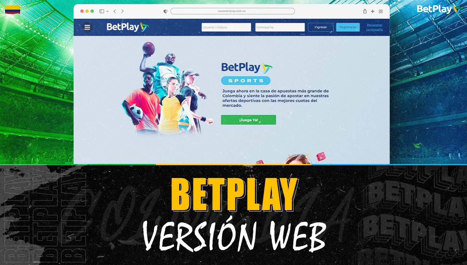 Sobre la versión web del sitio Betplay para jugadores de Colombia