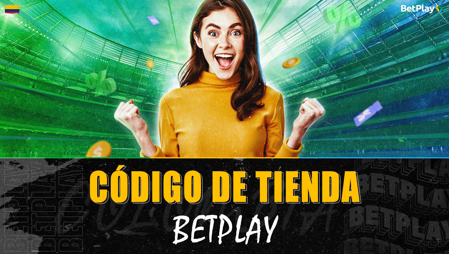 Código de tienda Betplay para jugadores colombianos