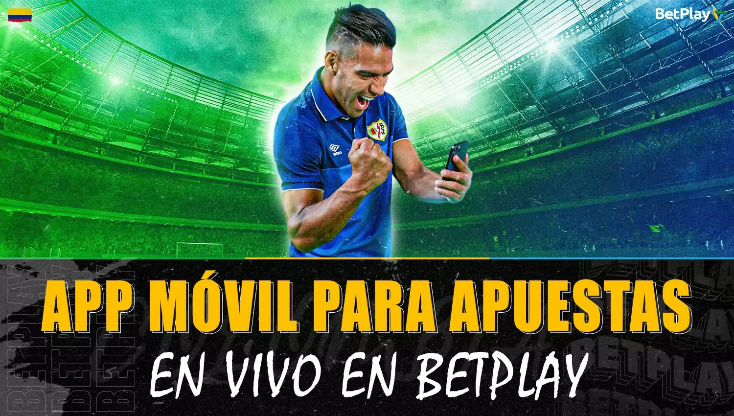 En la aplicación móvil de Betplay, están disponibles las apuestas en tiempo real