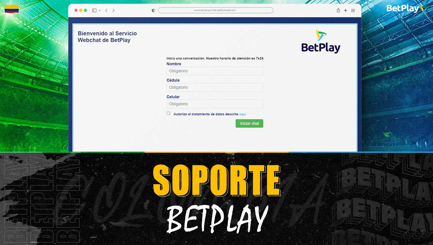 Betplay ofrece métodos de contacto convenientes con el servicio de atención al cliente para jugadores en Colombia