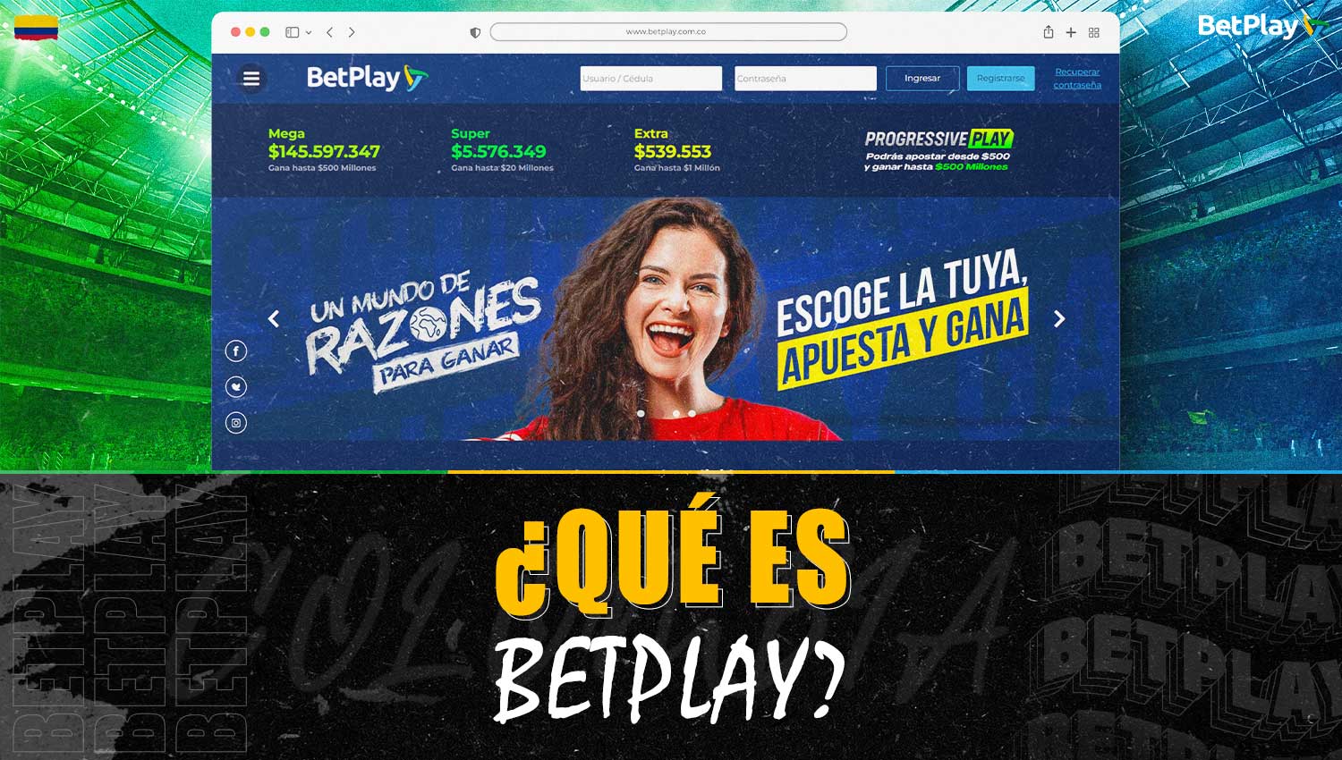 Acerca de la casa de apuestas Betplay Colombia