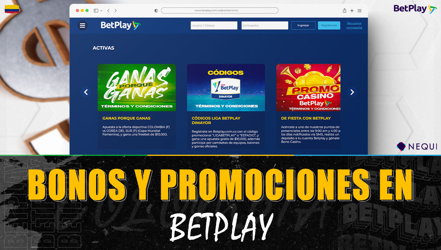 Descripción detallada de bonificaciones y promociones en la plataforma Betplay para jugadores colombianos