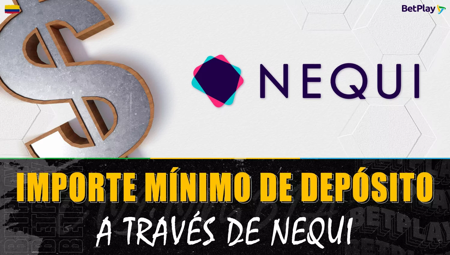 La recarga mínima con Nequi en la plataforma Betplay