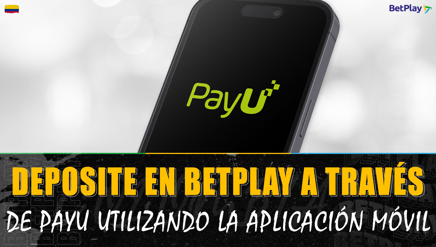 Es posible recargar la cuenta a través de PayU en la aplicación móvil de Betplay Colombia